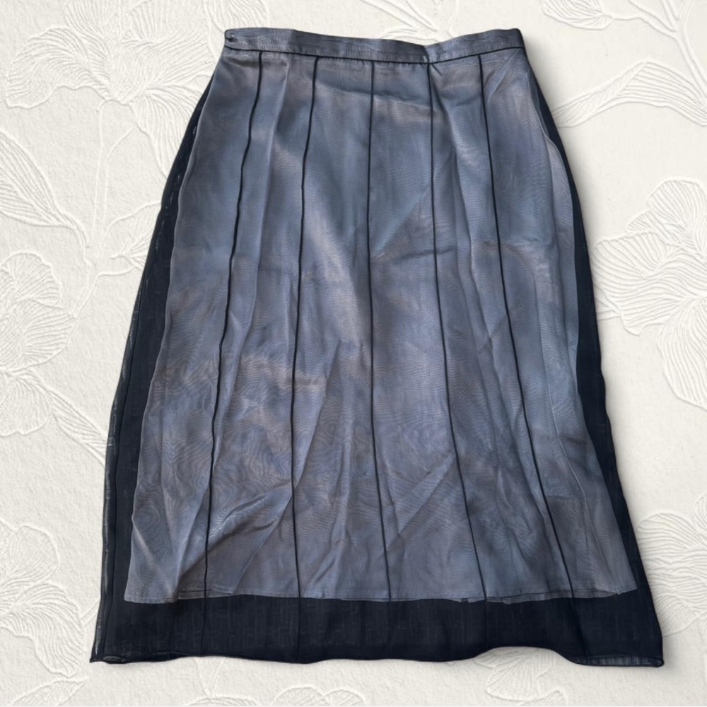 Tristan & Iseut black & Gray illusion Skirt size 4